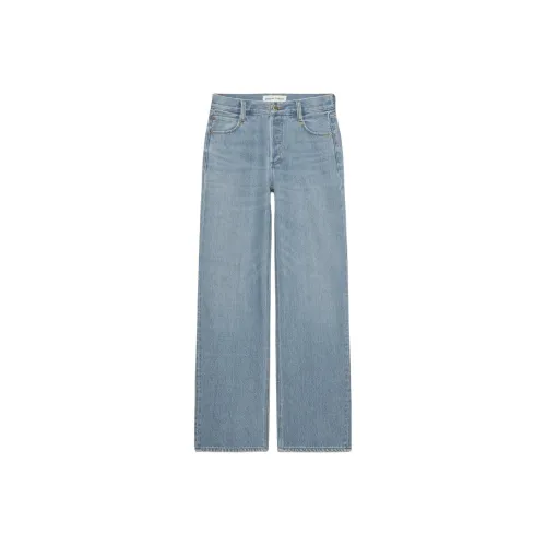 ARITZIA Denim Forum The '90s Lo-Rise Barrel Jean Jeans Women's Vintage Blue
