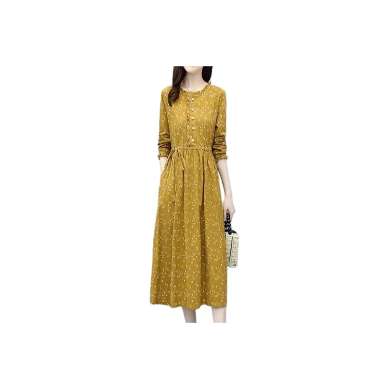 Mapping Long Sleeved Dresses Women's-0