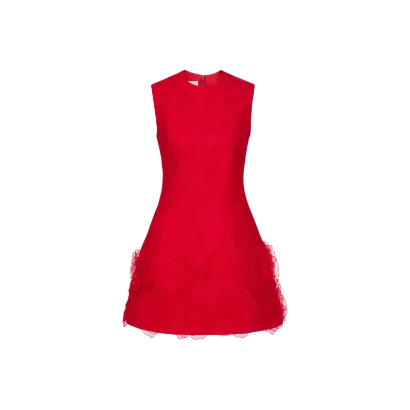 Valentino FW24 Sleeveless Dress Women's Red-0
