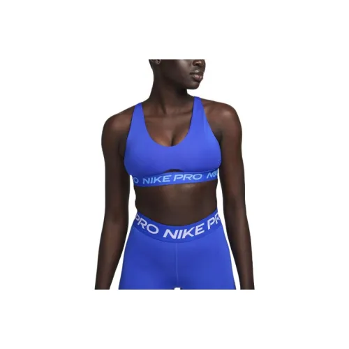 Nike Pro Indy Plunge Sports Underwear Women's Dark Blue