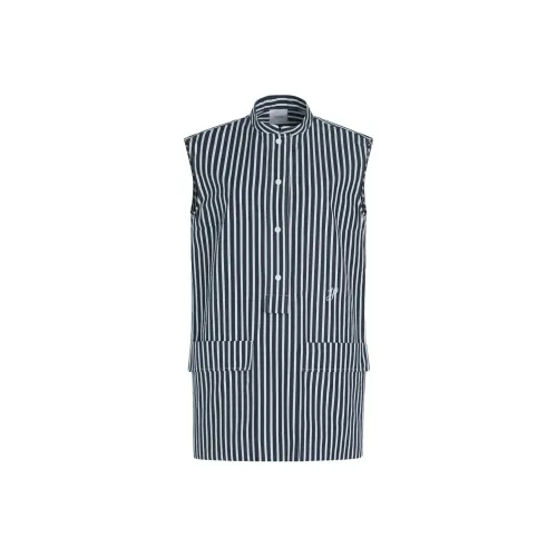 Patou Striped Mini Shirt Dress