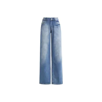 HELEH Jeans Women's Stone-Ground Blue