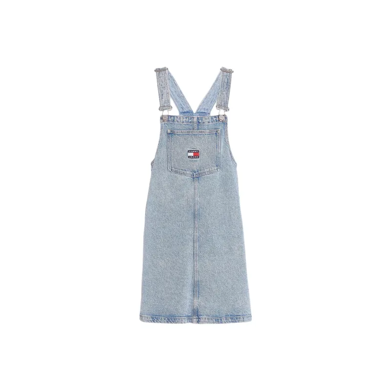 Tommy Hilfiger Sleeveless Dress Women's Light Denim-0