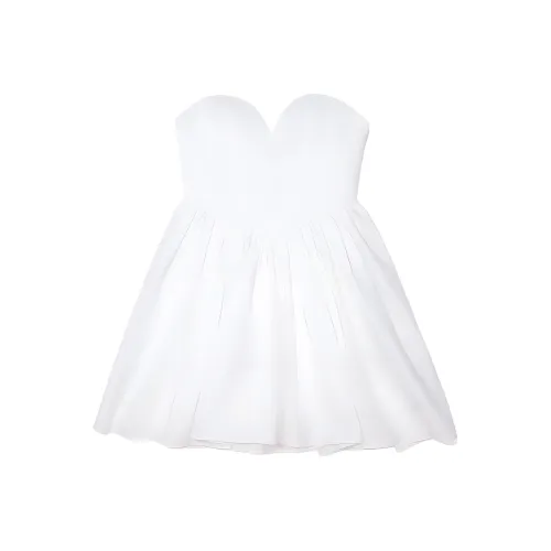 ZARA Trf Sleeveless Dress Women's White