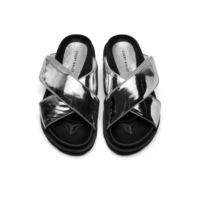 CHERYKALLY Slip Resistant Odor Resistant Abrasion Resistant Antibacterial Slide Slippers Women's-8