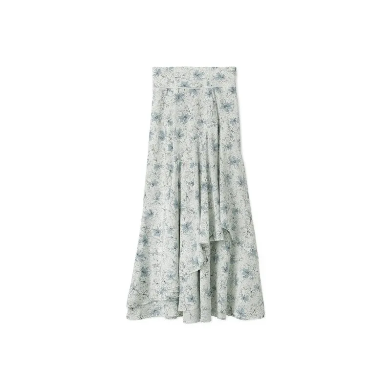 Lily Brown Casual Long Skirts Women's-6