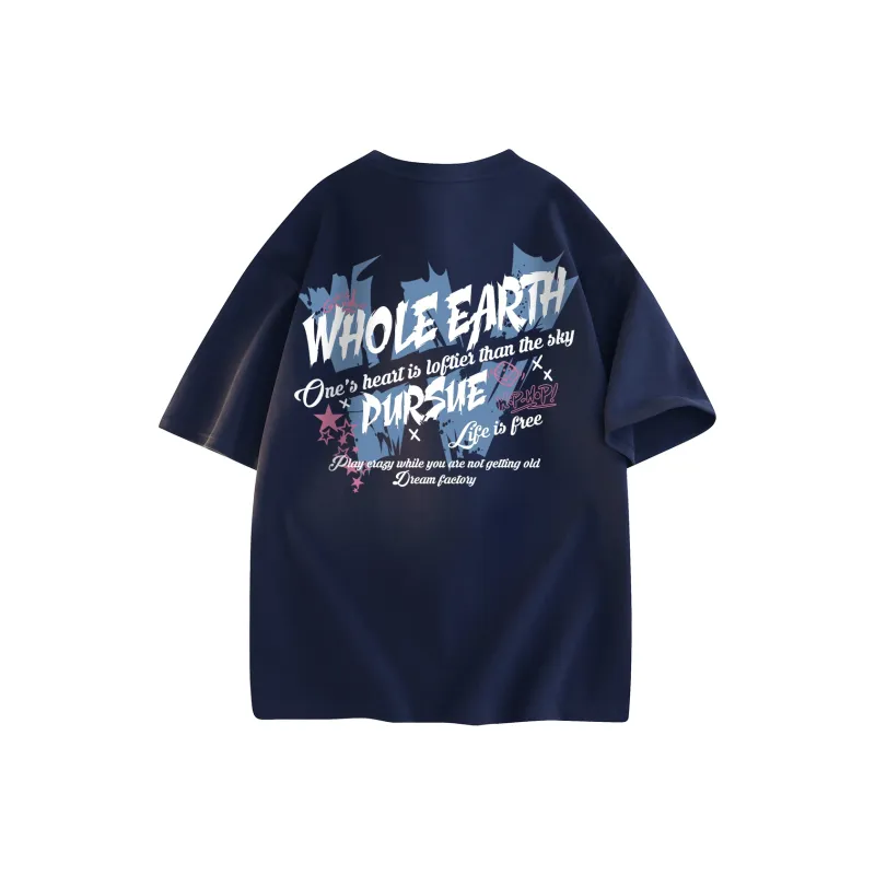 WHOLE EARTH T Shirts Unisex-25