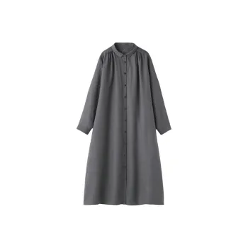 MUJI SS25 Long Sleeved Dress Women's
