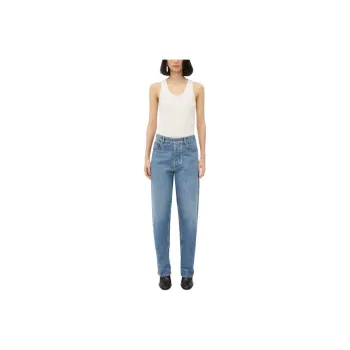 Bottega Veneta Vintage Indigo Turned Up Jeans Women's Indigo
