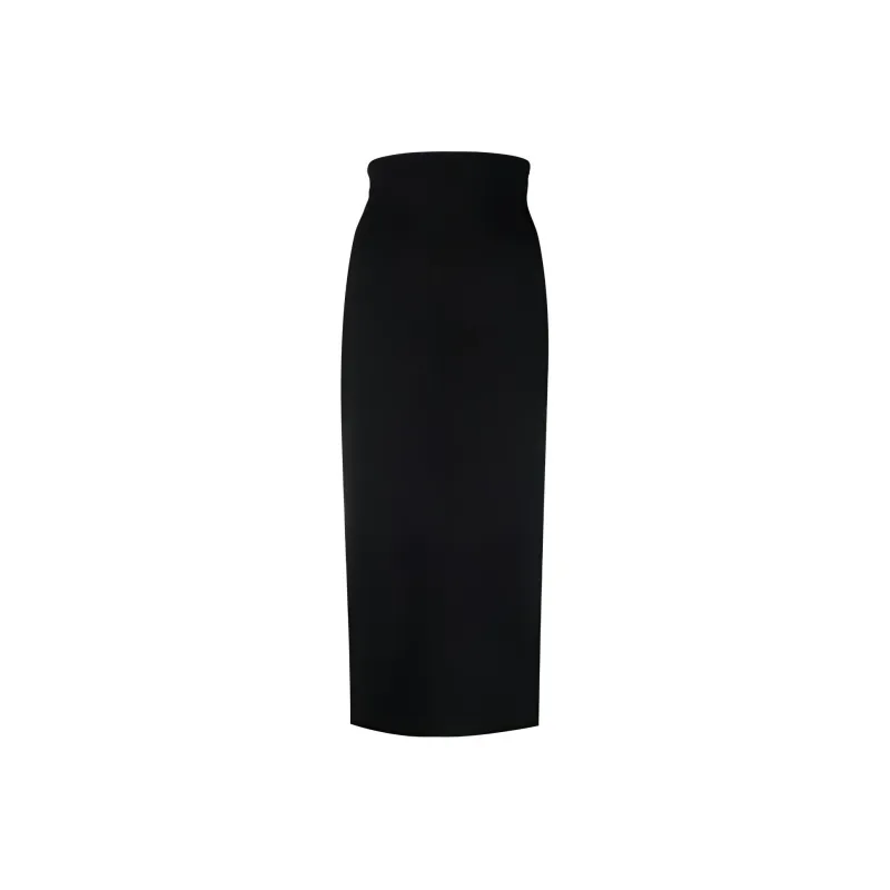 PRADA SS23 Casual Long Skirts Women's Black-0