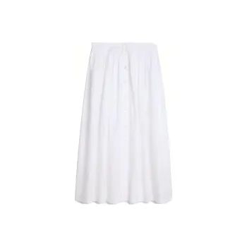 CELINE Casual Long Skirts Women's White