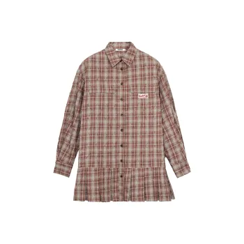 CANOTWAIT_ Spring Summer Long Sleeved Dress Women's