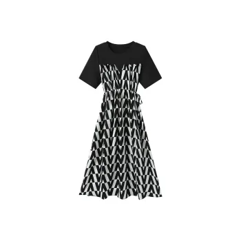 Jonah Anda Short Sleeved Dress Women's Black
