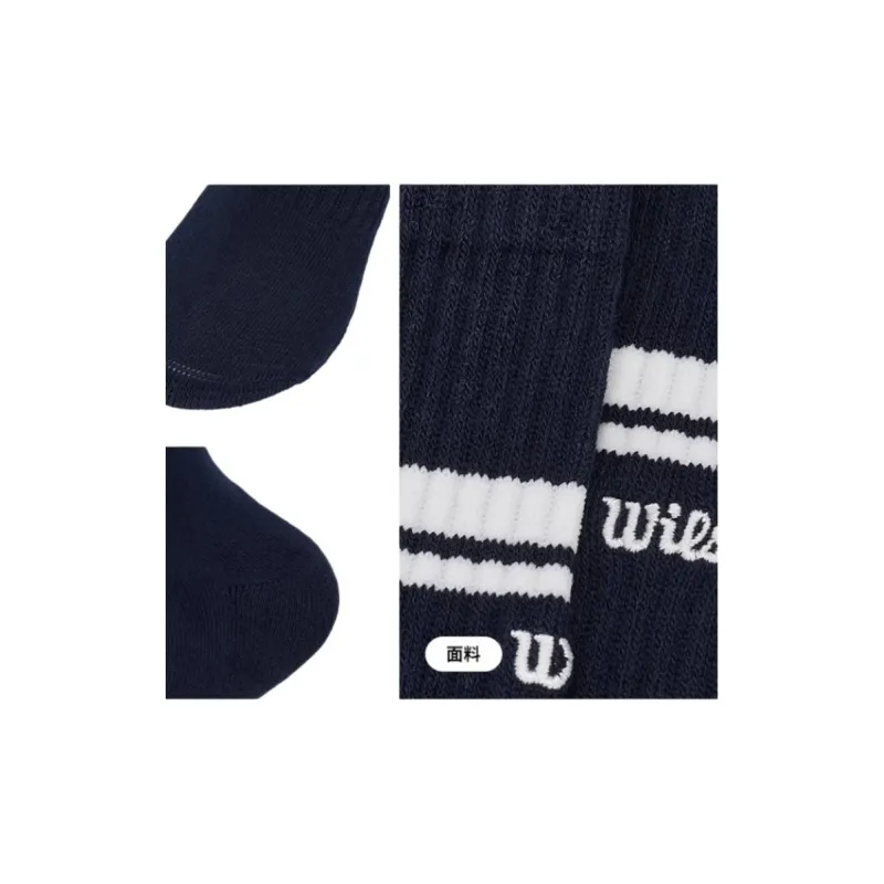 Wilson Knee High Socks Unisex 1 Pack Marine Blue-3