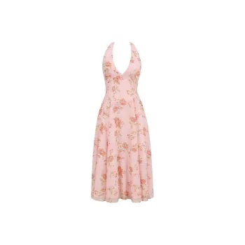 HOUSE OF CB Solada Slip Dress Women's Rose Print