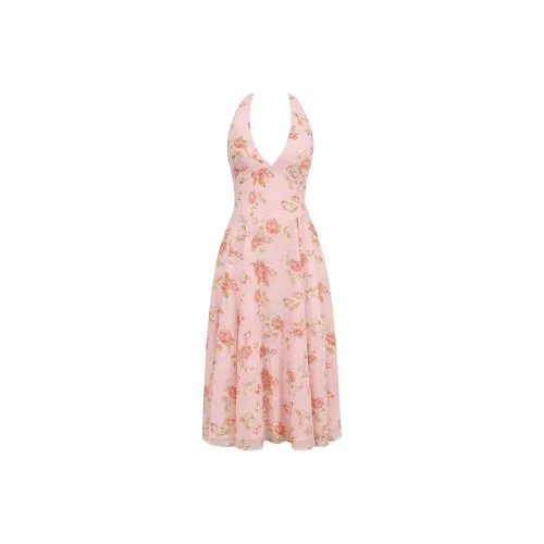 HOUSE OF CB Solada Slip Dress Women's Rose Print