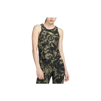 Nike Dri-Fit One Luxe Icon Clash Sport Vests Women's Dark Green