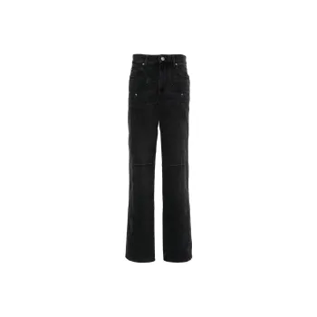 ISABEL MARANT ETOILE Valeria High rise Straight leg Jeans