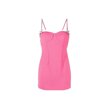 AREA Slip Dresses Women's Pink