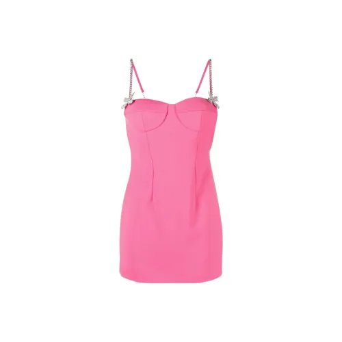 AREA Slip Dresses Women's Pink