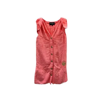 CHANEL Sleeveless Dress Women's Orange