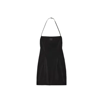 MIU MIU Sleeveless Dress Women's Black