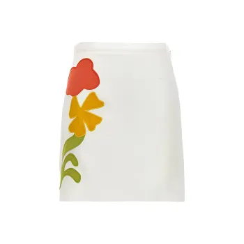MARNI Casual Short Skirts Women's Ecru