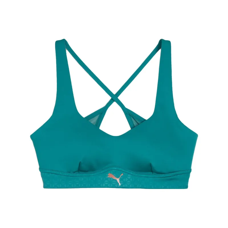 PUMA AOP BRA Sports Underwear Women's Green-0