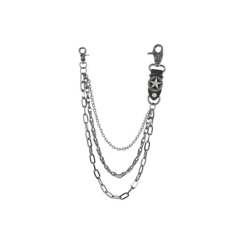 CENTURY&KINDLE Metal Pants Chains Unisex