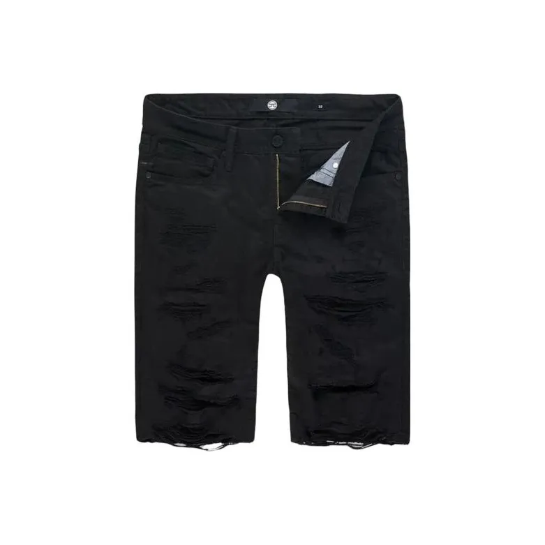 Jordan CRAIG BELMAR Denim Shorts Women's Black-0