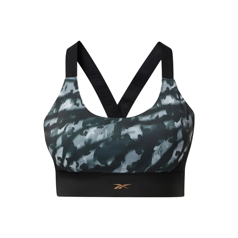 Reebok Kireifit Sports Bra Aop Sports Underwear Women's Black-0