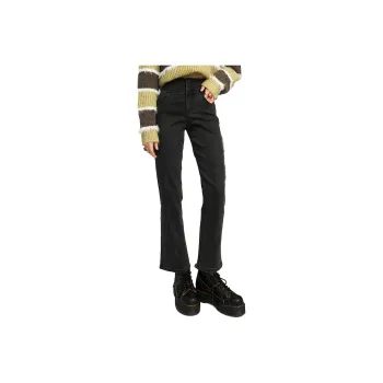 ELF SACK Black High Rise Bootcut Jeans Women's