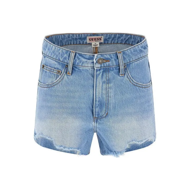 GUESS Denim Shorts Women's Blue-F7WV-0
