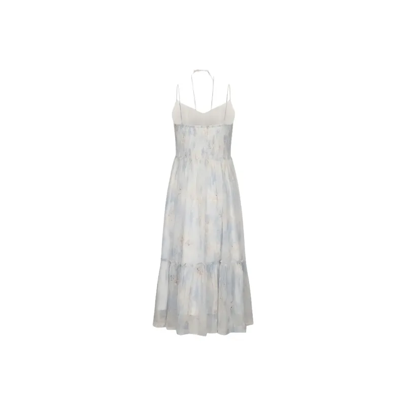 YGPRW Slip Dresses Women's Blue-1