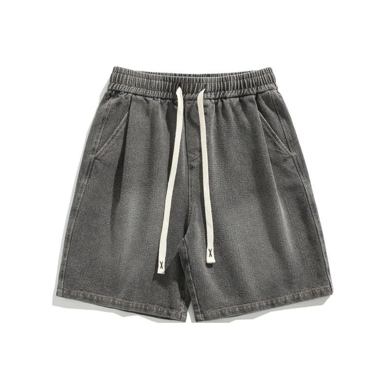 REXSHION Denim Shorts Unisex-1