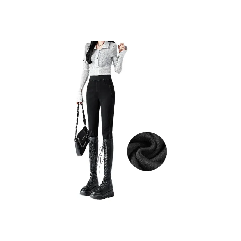 Concubine Zhu Jeans Women's Black-0