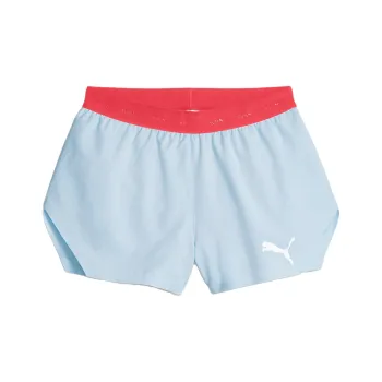 PUMA Ultraweave Split Running Shorts Women's Sports Shorts Women's Ice Blue