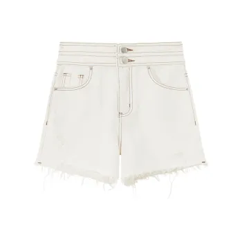NO ONE ELSE Denim Shorts Women's