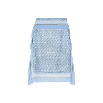 Burberry Casual Long Skirt Women's Blue