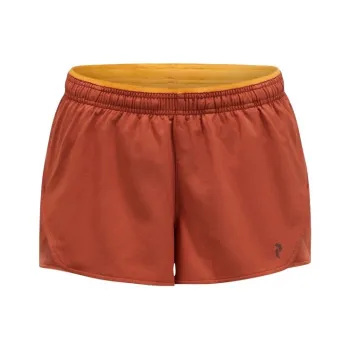 PEAK PERFORMANCE TRAIL LIGHT Casual Shorts Women's Copper Red/Amber Orange