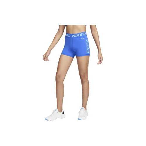 Nike Pro Sports Shorts Women's Hyper crema Blue