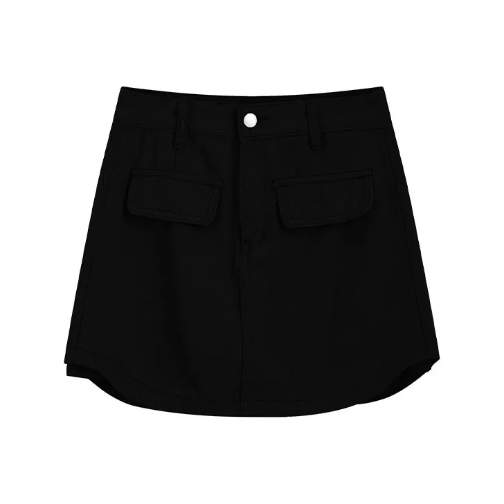 Garbege Denim Short Skirts Women's-0