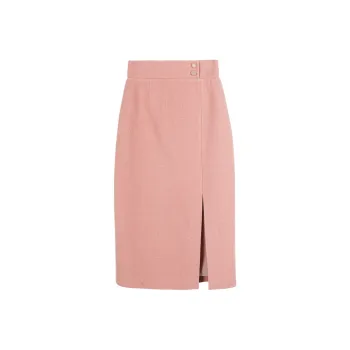 MISSSHINE Casual Long Skirts Women's Pink Orange
