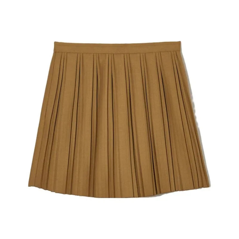 COS Casual Short Skirts Women's Light Brown-0