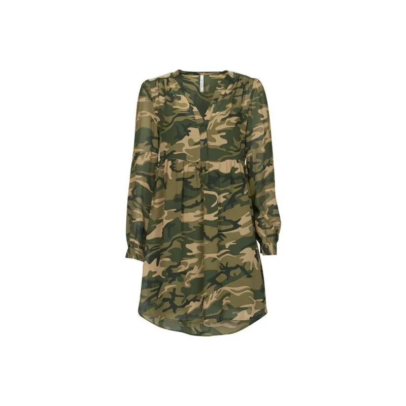 Pepe Jeans Long Sleeved Dress Women's Multicolor-0