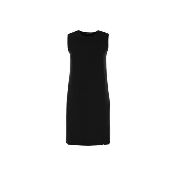MaxMara Studio Crewneck Sleeveless Midi Dress