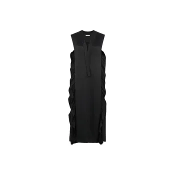 MEIYANG Sleeveless Dress Women's Black