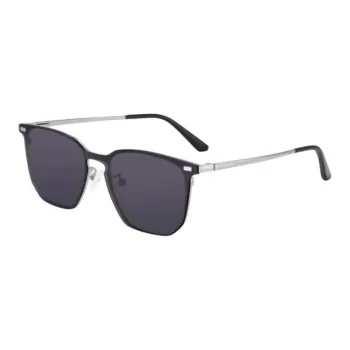 PULAIS Plate Alloy Frame TR/Memory Plastic Irregular Shape Sunglasses Unisex Multicolor