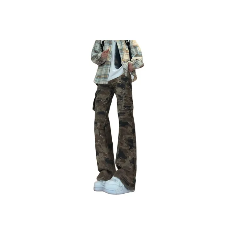 BENGEN Jeans Unisex Camouflage-0
