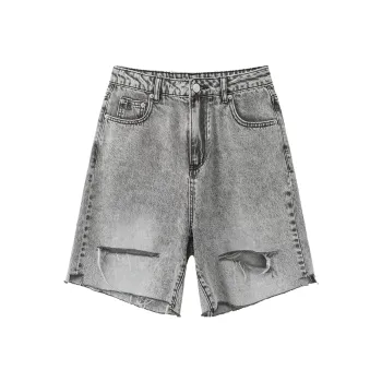 CHUU Denim Shorts Women's Black Gray